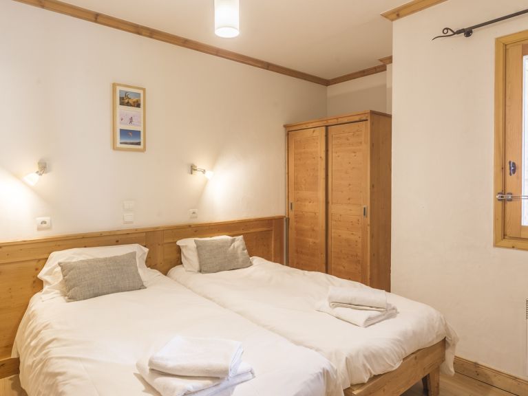 Chalet-appartement Dame Blanche met cabine en open haard