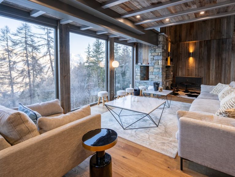 Chalet De Vallandry Masara met buiten-whirlpool en sauna