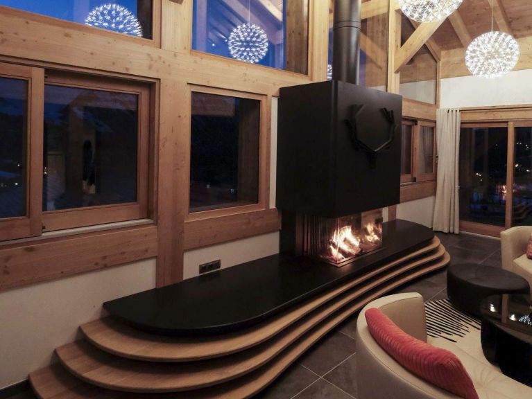 Chalet Caseblanche Haleakala met houtkachel