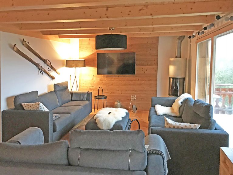 Chalet Marguerite met buiten-whirlpool