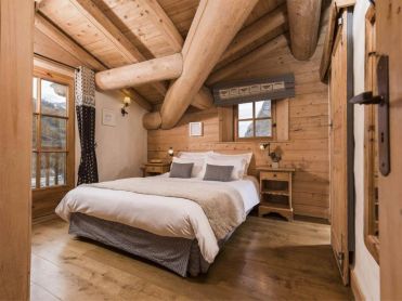 slaapkamer in chalet