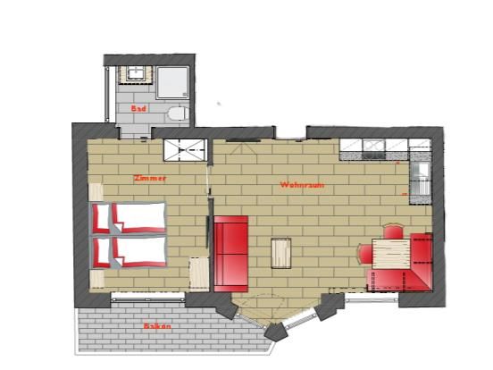 Chalet-appartement A Casa Juwel Top 5