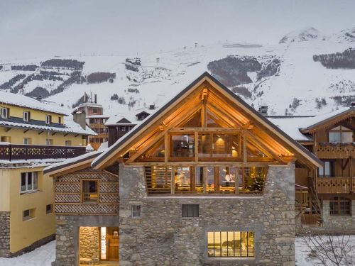 Chalet Prestige l'Atelier met sauna en buiten-whirpool - 12-14 personen in Les Deux Alpes - Les Deux Alpes, Frankrijk foto 8481715