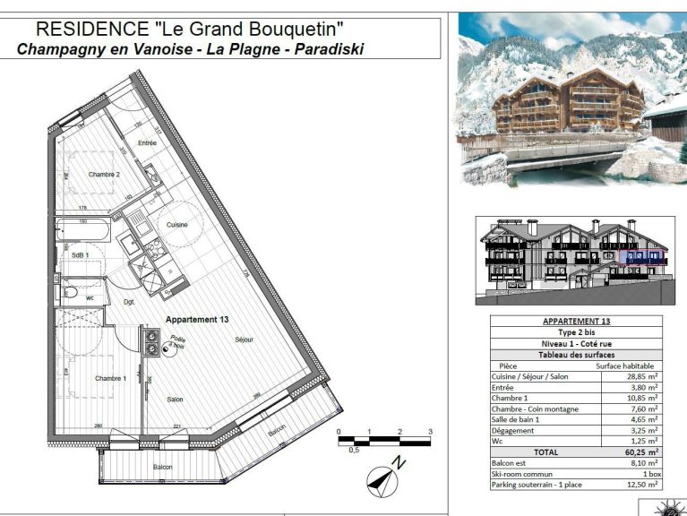 Appartement Residence Le Grand Bouquetin