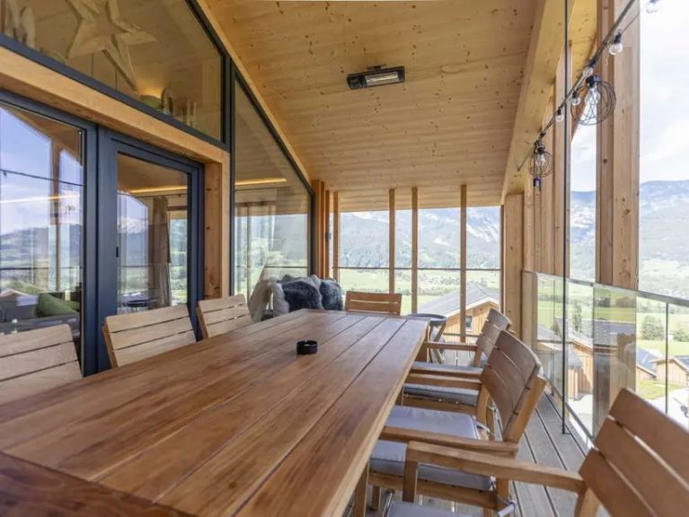 Chalet-appartement Bergresort Hauser Kaibling Chalet met privé buitenzwembad