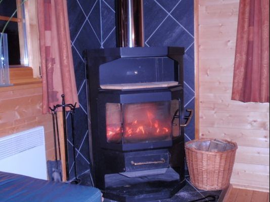 Chalet Le Passe-Temps met privé-sauna