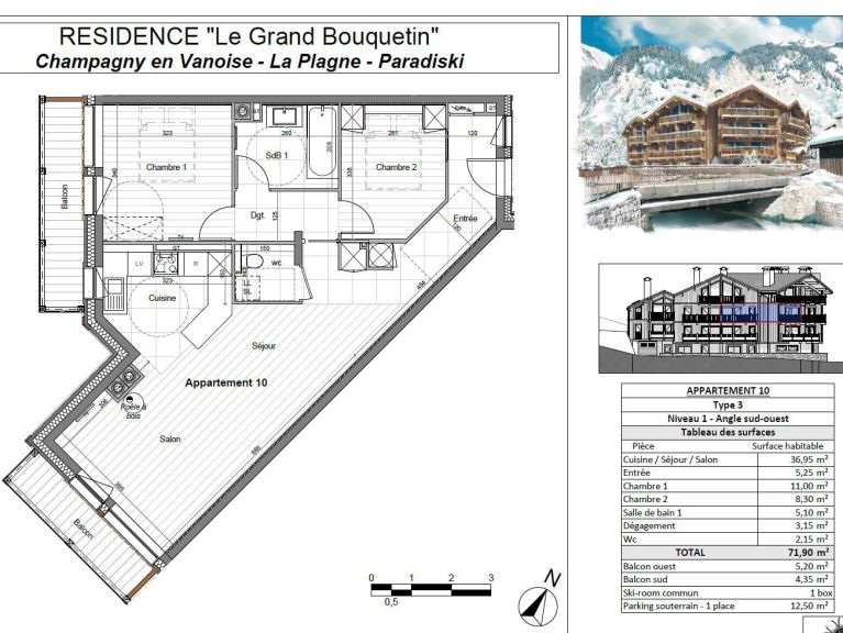 Appartement Residence Le Grand Bouquetin