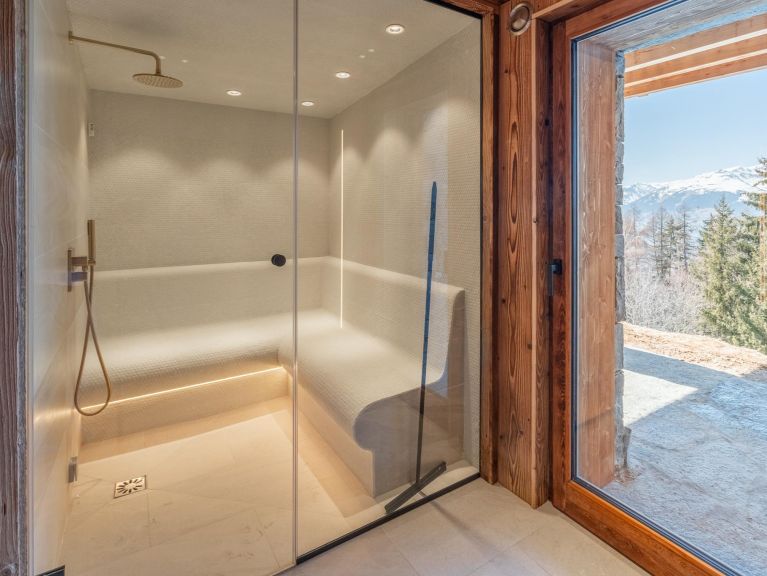 Chalet De Vallandry La Charrue met privé wellness