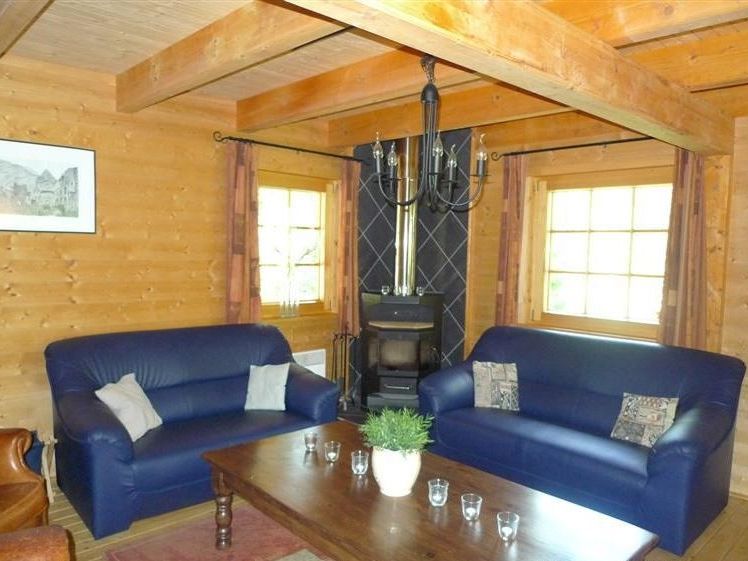 Chalet Le Passe-Temps met privé-sauna