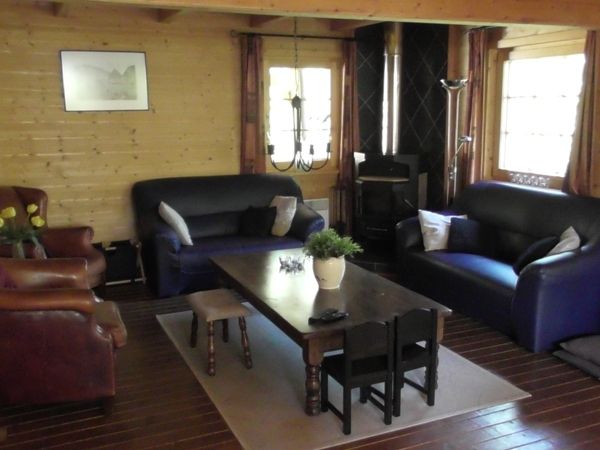 Chalet Le Passe-Temps met privé-sauna