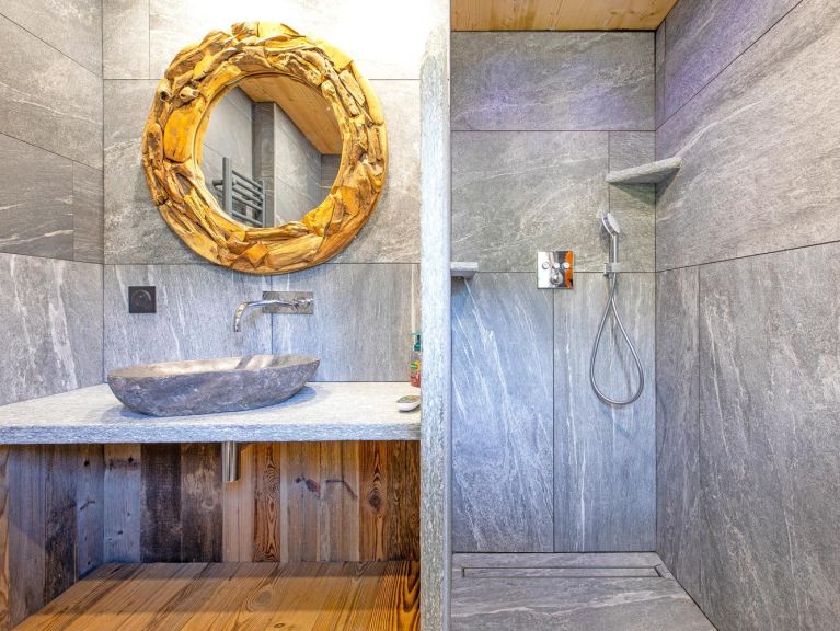 Chalet Villaroger met buiten-whirlpool en infraroodsauna