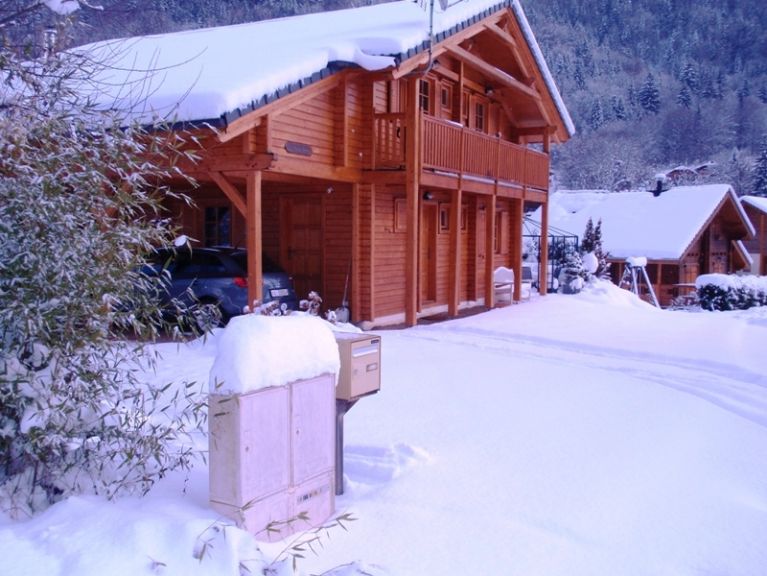 Chalet Le Passe-Temps met privé-sauna