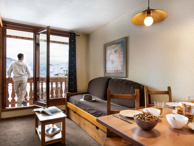 Chalet-appartement Le Cheval Blanc Privilège met mezzanine