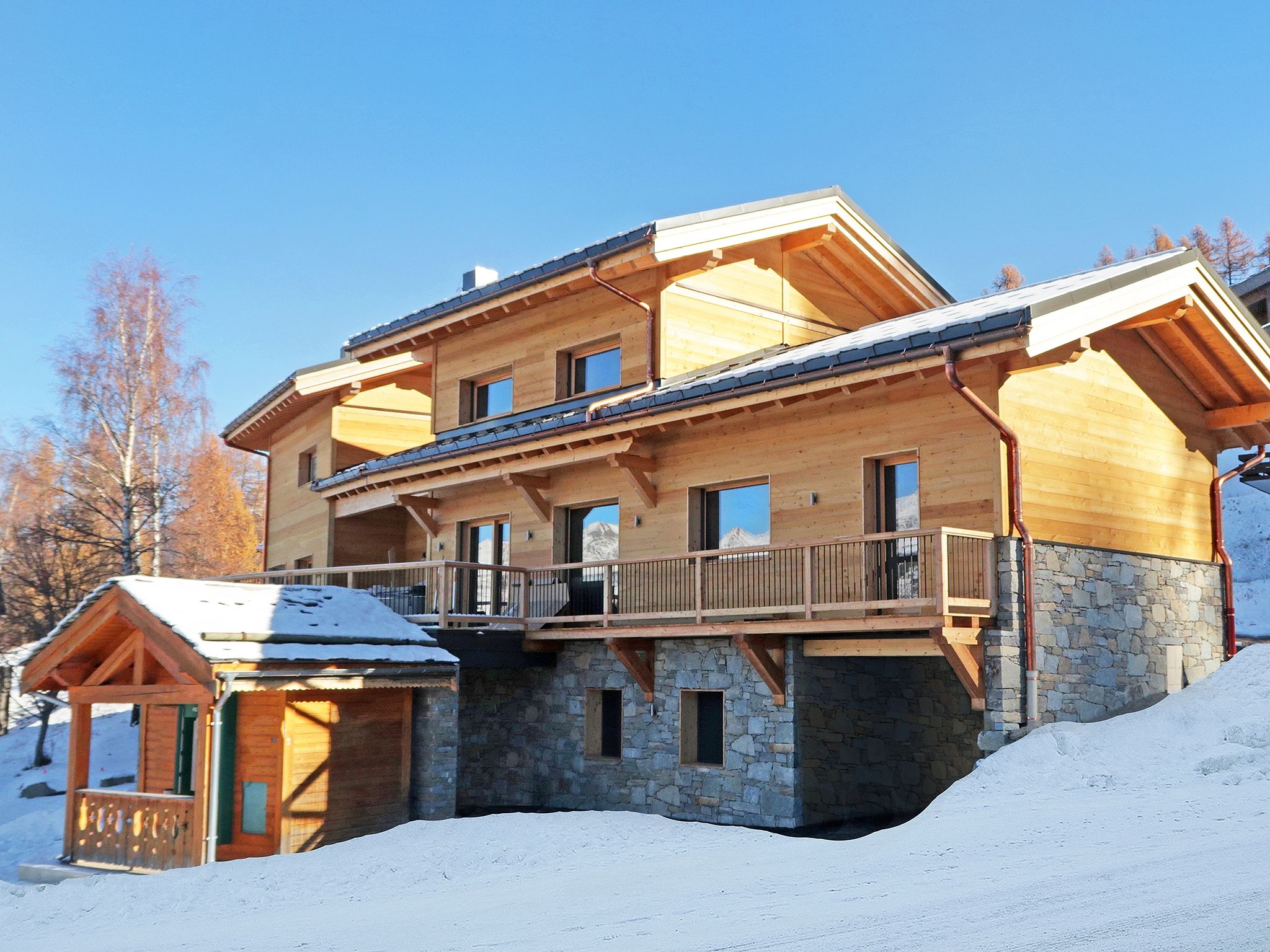 Chalet Paradise Star met sauna en buiten-jacuzzi - 12 personen Chalet Paradise Star met sauna en buiten-jacuzzi - 12 personen