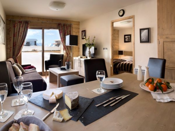 Wintersport in Alpe d'Huez: Chalet-appartement CGH Le Cristal de l'Alpe - 2-10 personen 3 2450 2