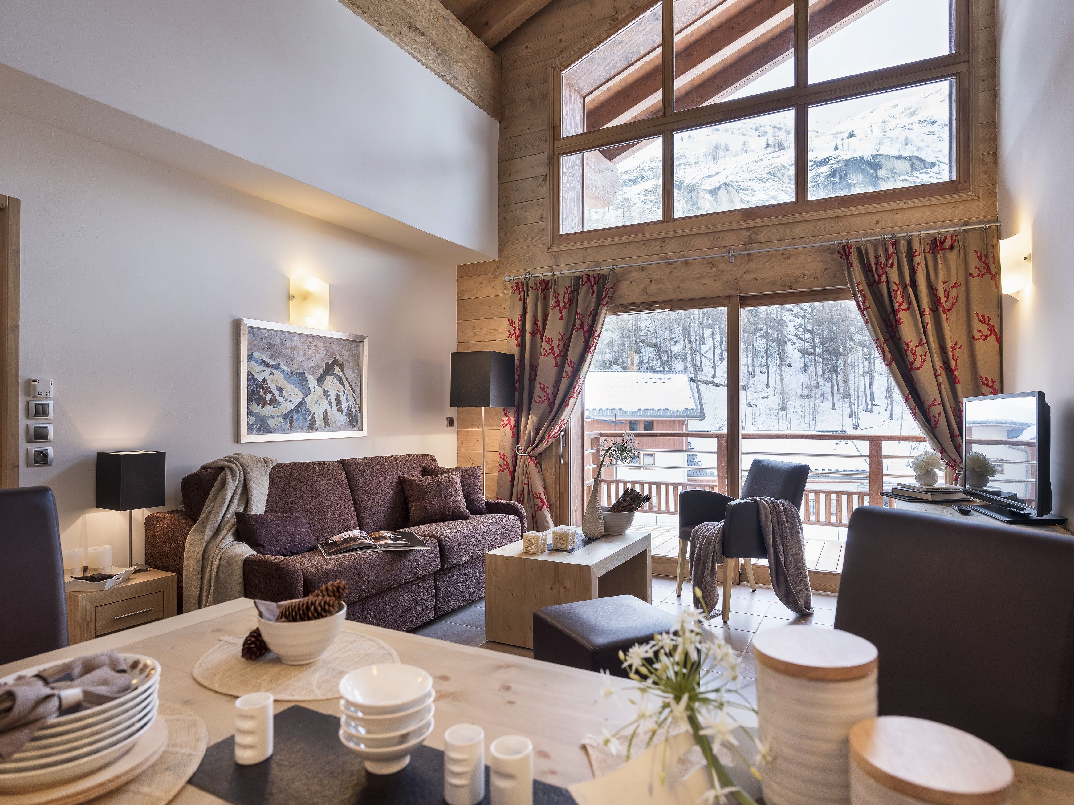 4* Chalet-appartementen Kalinda Villages in Tignes 1800