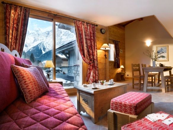 Wintersport - Les Houches - Chalet-appartement CGH Résidence Le Hameau de Pierre Blanche - 4-6 personen 2 689 1