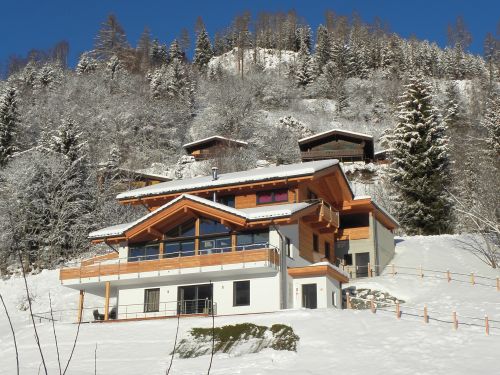 Chalet-appartement Alpenchalet am Wildkogel Smaragd met wellnessruimte - 8 personen