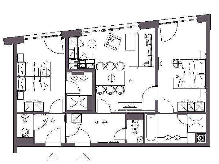 Appartement Central comfort - 4-6 personen