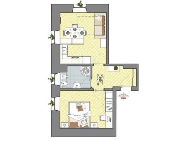 Appartement Regina - 2-4 personen