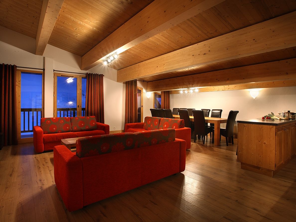 Chalet-appartementen La Cime des Arcs: grote 4* appartementen aan de piste in Arc 2000 met zwembad en wellness 5 7738 2